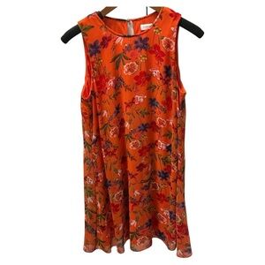 CALVIN KLEIN FLORAL DRESS SIZE 12